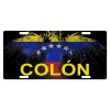 FAST SERVICE DESIGNS Venezuela Flag License Plate Patriotic Eagle Emblem