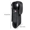 Flashlight Holster,Tactical Torch Holder Torch Cover Holder Nylon Belt Torch