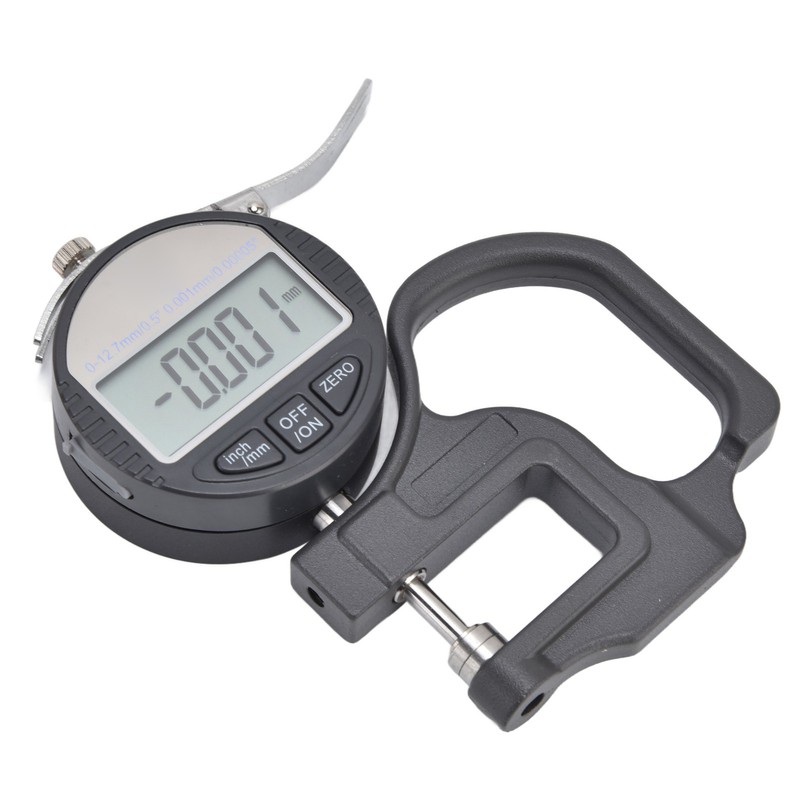 Electronic Thickness Gauge Portable LCD Digital Micrometer Thickness Measuring Tool