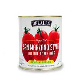 DeLallo San Marzano Style Whole Peeled Tomatoes, 28oz Can, 3-Pack
