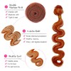 28 30 32 Inch Ginger Body Wave Bundles Honey Blonde