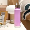 24 oz Insulated Slim Water Bottle with Flip Straw and