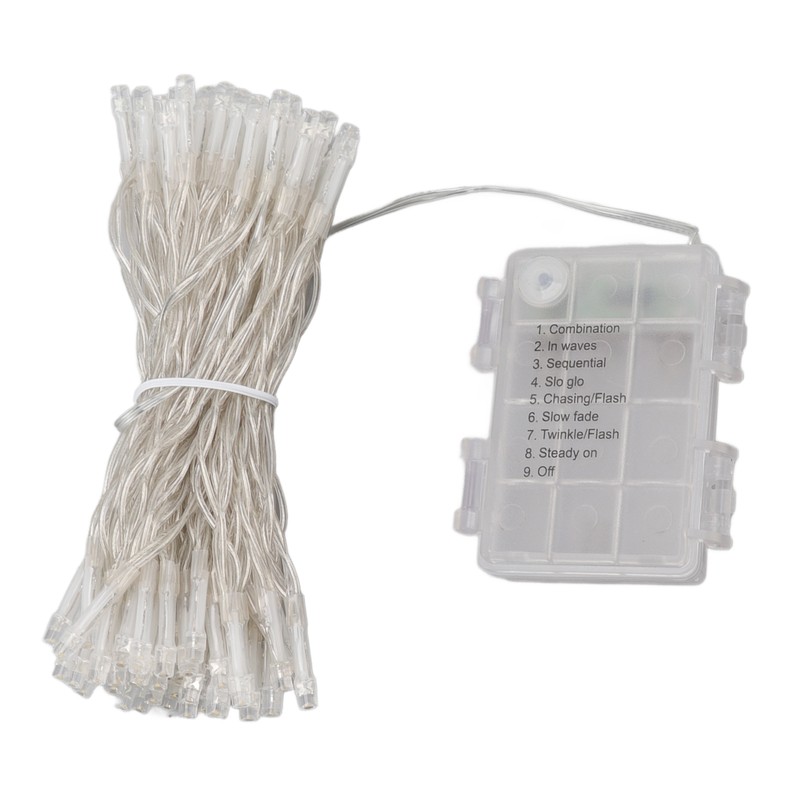 LED String Lights Dimmable Timing Battery Remote Control String Lights