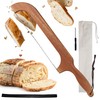 QikFas Sourdough Bread Knife, Bread Knife for Homemade Bread with