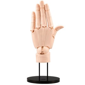 Kotobukiya ARTIST SUPPORT ITEM Hand Model L PALE ORANGE 1/1 Scale Action Figure