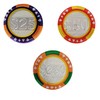 Fruidles Casino Poker Chips Half-Pound - Belgian Milk Chocolate Coins,