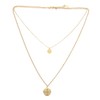 Beavorty Pendant Necklace Layered Chain Jewelry for Women Clavicle Chain