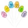 Self-Inflating Easter Egg Mylar 5-3/4" Balloons - 50 Pieces