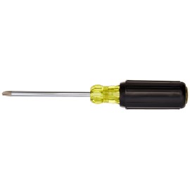 IDEAL Electrical 35-204 Combo Head™ Cushioned Grip Screwdriver - Cabinet, Phillips, and Square Bit Screwdriver