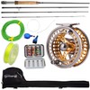 Sougayilang Fly Fishing Rod Reel Combo with Lightweight Portable Rod