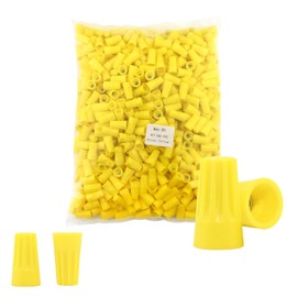 AOMIKITSTU Wire Connectors Nuts 580pcs, 0.54×0.96in Electrical Wire Connectors, Wire Caps Electrical for Flame-Retardant Insulation