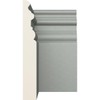 Ekena Millwork 7 3/8"H x 4 3/8"P Hillsborough Baseboard Moulding