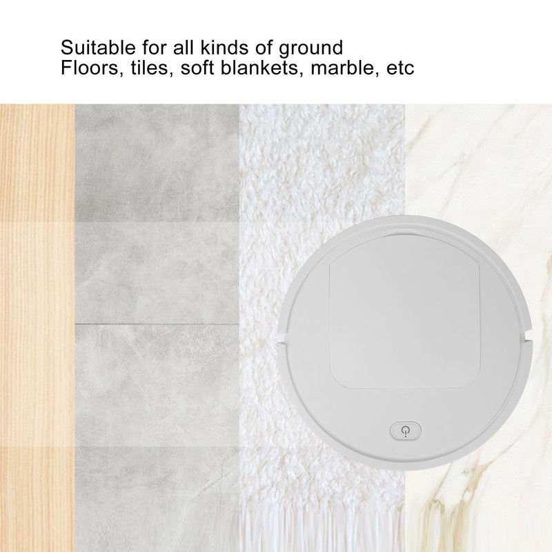 Robot Vacuum Cleaner Smart Efficient Low Noise USB Rechargeable Robot