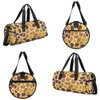 Giraffe Patterns Travel Gym Bag Waterproof Sport Dance Bag for