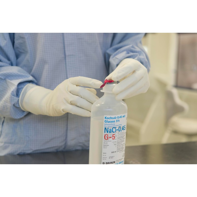 Ansell VersaTouch 92-205 Nitrile gloves, chemical & liquid protection, White,