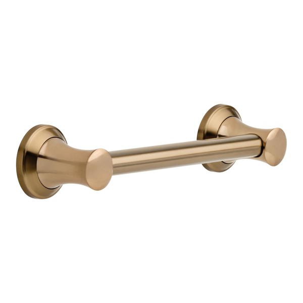 Delta 41712-CZ Transitional 12-Inch Grab Bar with Concealed Mounting, Champagne Bronze
