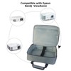 Doksmeria Projector Carrying Case, Projector Bag with Accessories Storage Pockets