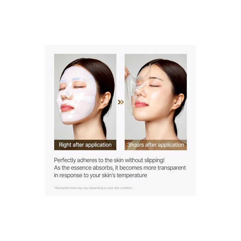 mixsoon Bean Collagen Hydrogel Mask - Mascarilla Facial de Hidrogel
