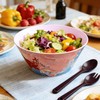Greentainer Large Vintage Salad Bowls Set of 4-3.1L (104 Oz)