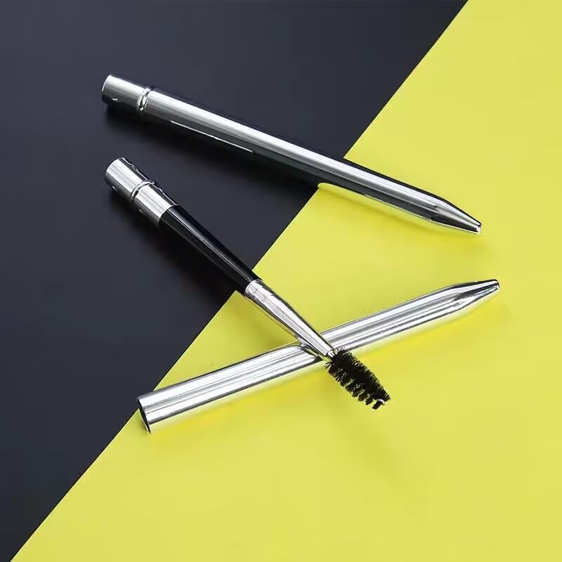 Mascara Brush with Cap Set of 2 Screw Brushes