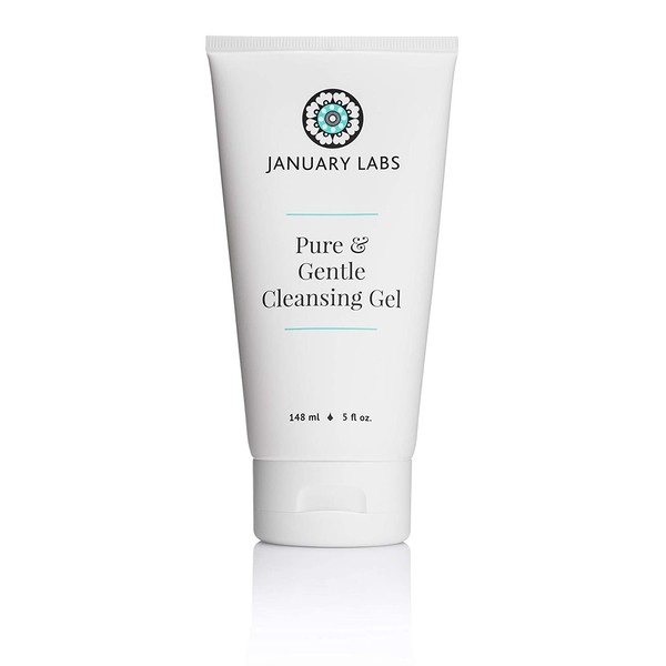 January Labs Skin Essentials Pure & Gentle Cleansing Gel, 5 oz. Tube