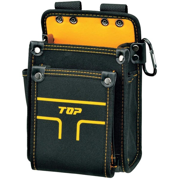 TOP TPD-201S Waist Bag for Electricians, 2 Tiers, Small, Diagonal