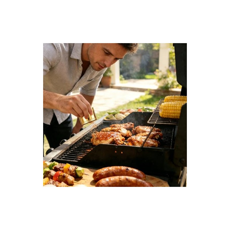 Molinillo de especias de 2.5 pulgadas, herramientas de cocina, dientes