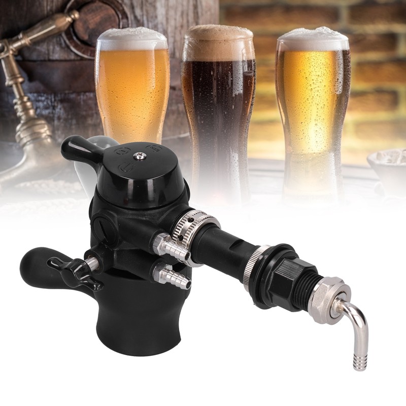 Craft Beer Defoaming Tap Device Set Beer Bottle Filling Faucet