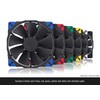 Noctua NF-A20 PWM chromax.black.swap, Ventilador Silencioso, 4 Pines (200x30 mm,