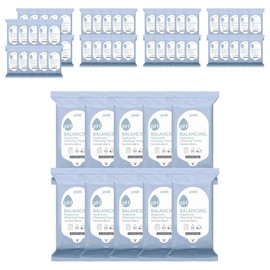 Pretty mildly acidic hyaluronic cleansing tissue, 20 sheets, 60 pcs / 프레티 약산성 히알루로닉 클렌징 티슈, 20매입, 60개