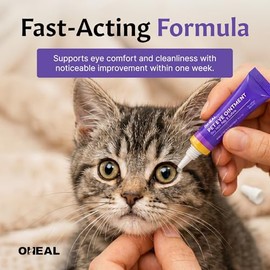 OHEAL Eye Cream for Dogs, Cats, Cattle, Sheep, Horses, Birds - for Animal Use Only, 1 Tube