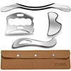 GYX COELE Professional Muscle Scraper Tool Set, 4-Piece Stainless Steel
