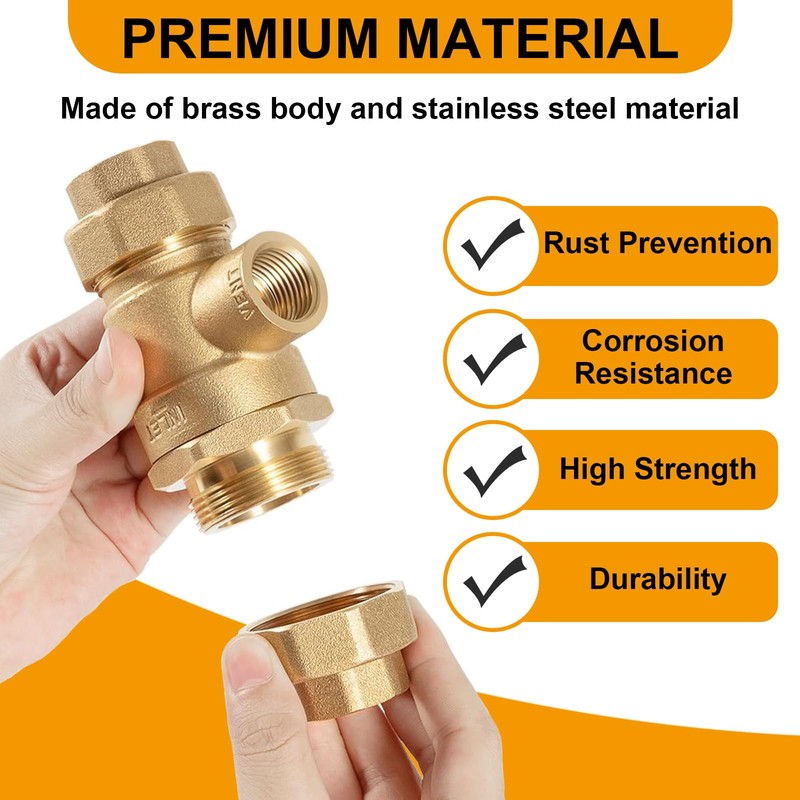 Replace for 9D-M2 3/4" Dual Check Valve Backflow Preventer with