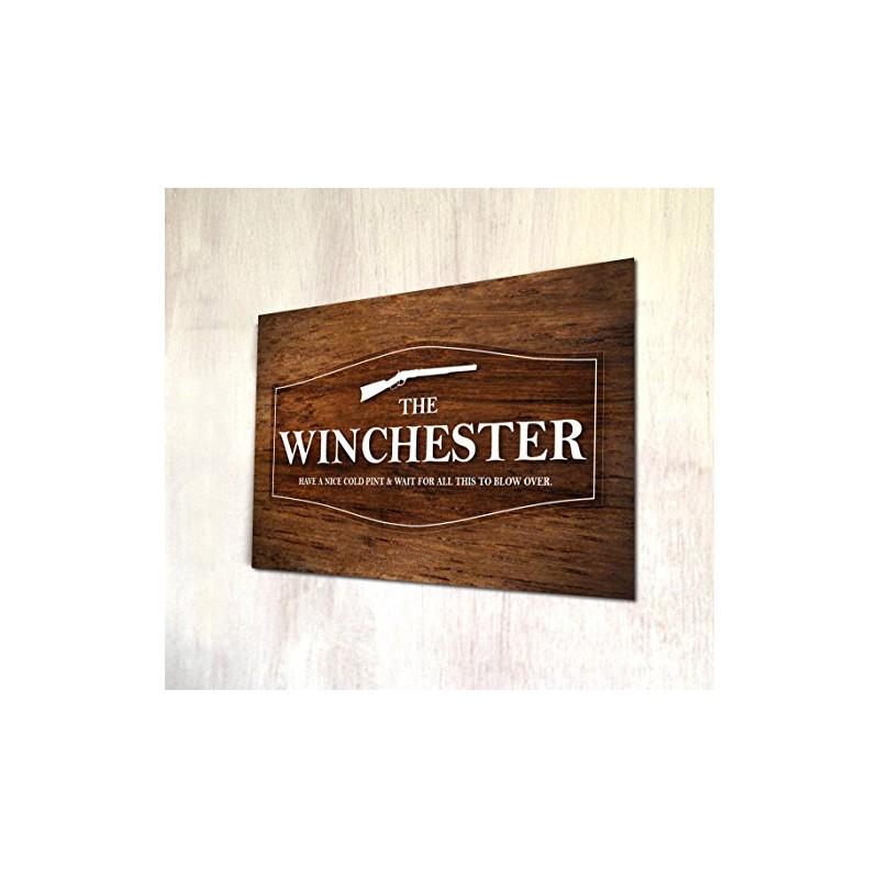 The Winchester pub sign - have a nice cold pint,