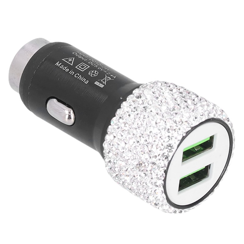 Car Charger, USB Car Charger, 5 V, Decoration, Dual Port