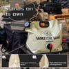 HIKEMAN Camping Water Container Bag - Collapsible Water Storage Carrier