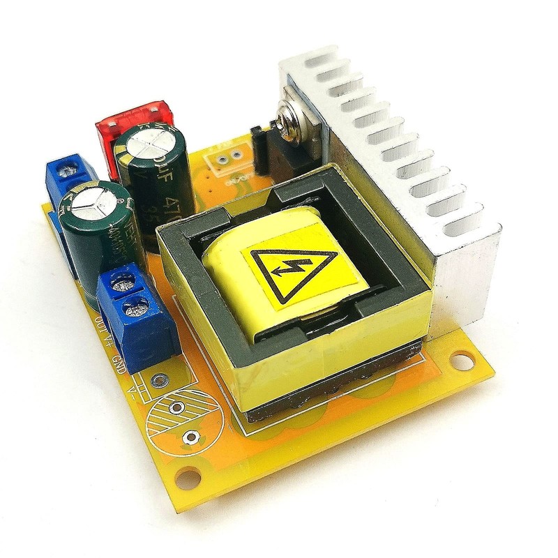 FainWan 8-32V to 45-390V DC-DC High Voltage Boost Converter ZVS