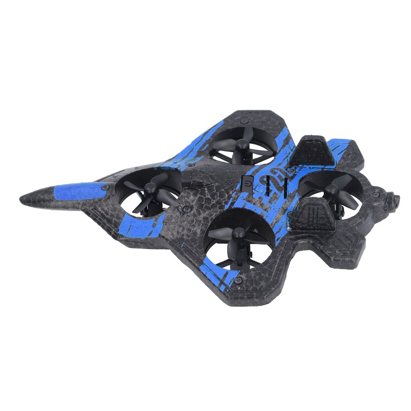 Remote Control Airplane Fighter Foam Stunt Fighter RC Quadcopter with