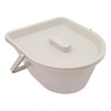 Bedside Commode, Height Adjustable Portable Toilet Chair, 551Lbs Heavy Duty