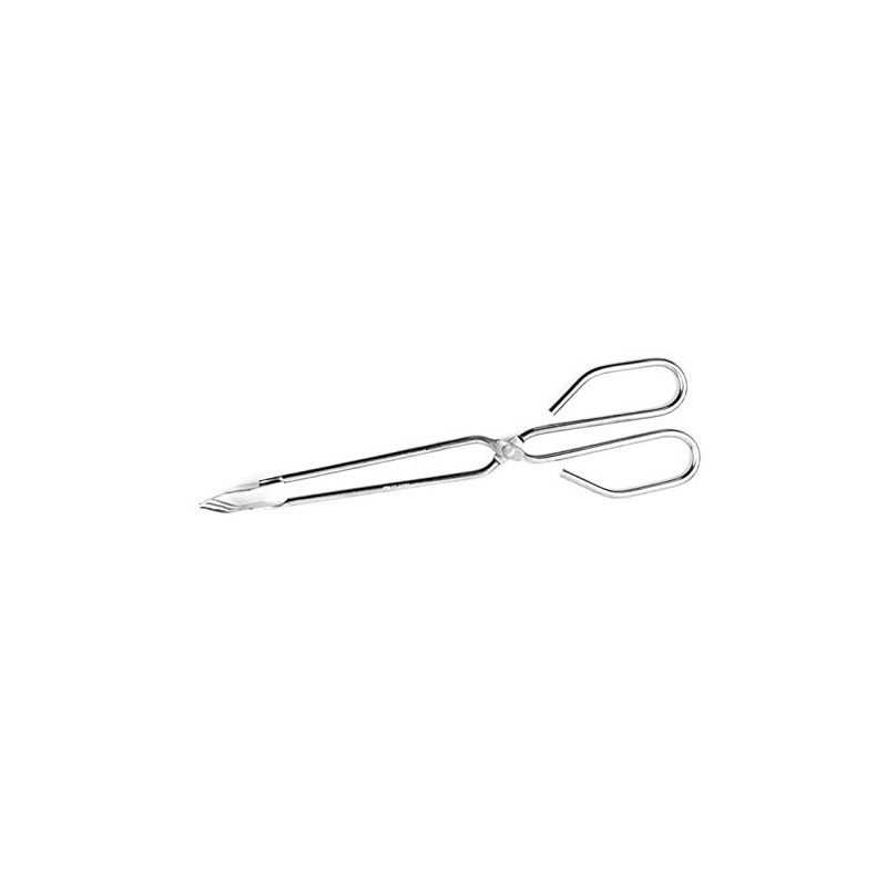 Fackelmann 00054 - Stainless Steel Tongs with Scoop, 25 cm