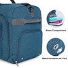 WANDF Travel Duffle Bag 65L Shoes Compartment Foldable Overnight Weekender
