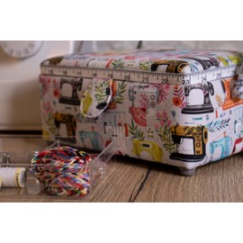 Hobby Gift Sewing Box, Small, Rectangular, Sewing Machines