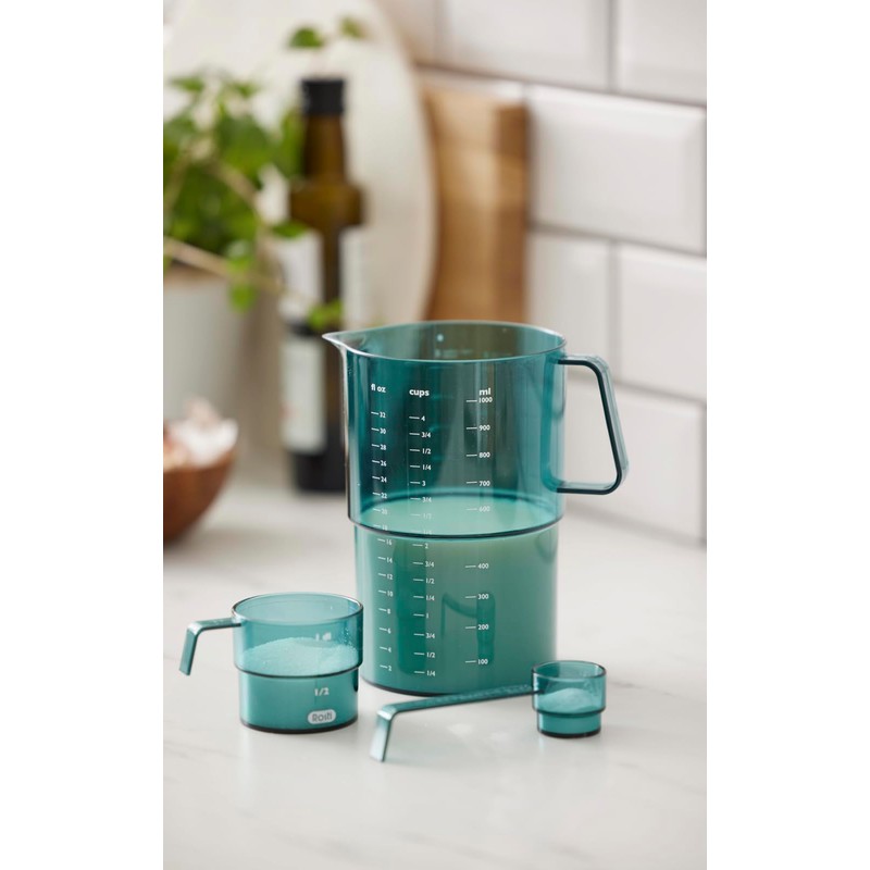 Rosti Mensura SAN Plastic Measuring Spoon, 15 ml, Nordic Green