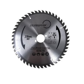 HM Circular Saw Blade New Generation 210 x 2.8 x 30 mm with 48 Interchangeable Teeth Low Noise