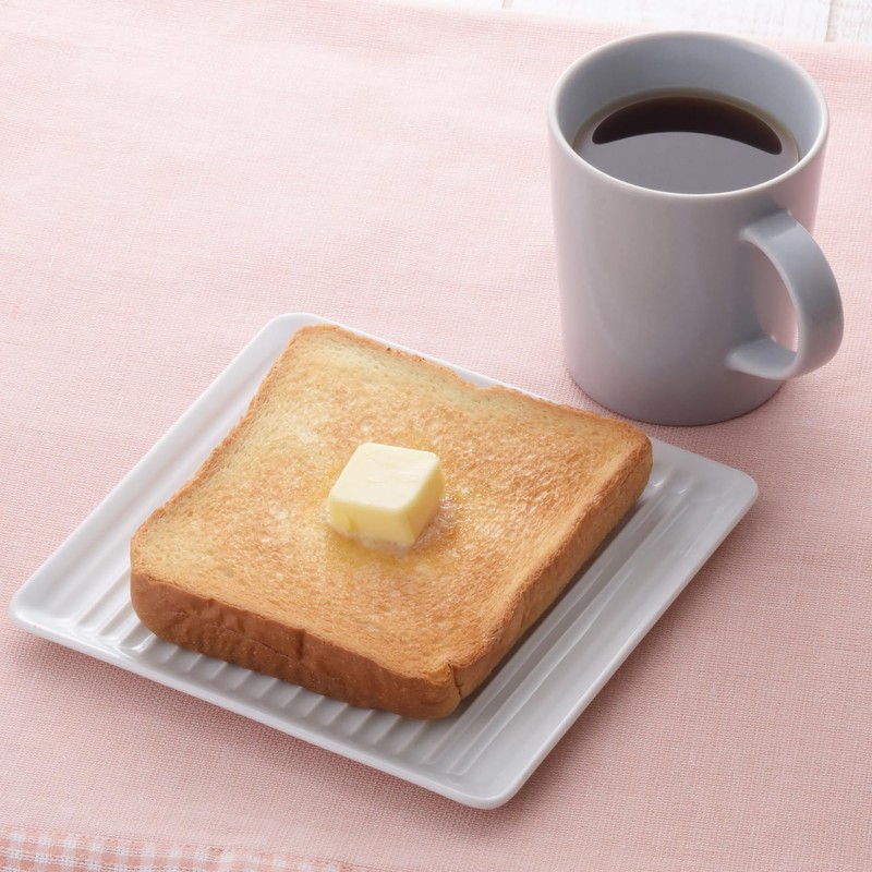 Nishinippon Pottery Hasami Ware Successive Toast Plate (White)