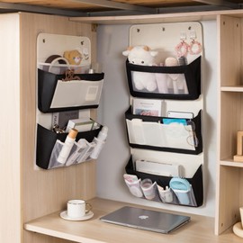 WMBOOX Hanging Organizer Storage Bag Foldable, Space-Saving Closet Organizer Hunging with Multiple Pockets, for Accessories, Sturdy, Durable, and Easy to Hang, Perfect for Bedrooms Dorms or Travel