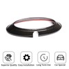 DIYUCAR ABS Plastic Car Rear Badge Ring Logo Frame Cover