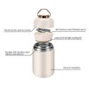 Khobisoft Food Flask With Folding Spoon, 600ml (20oz) Stainless Steel
