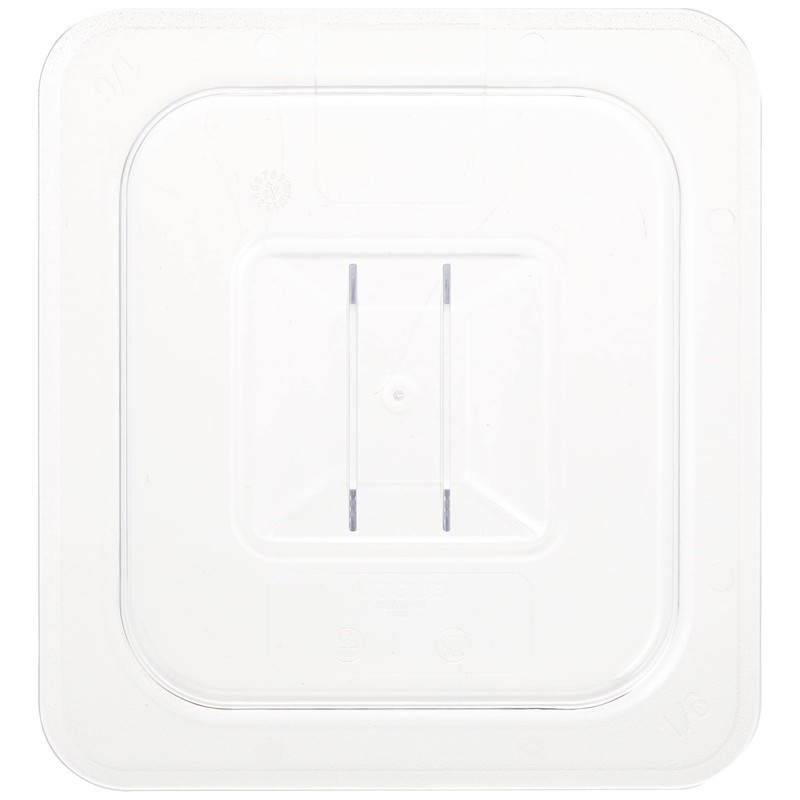 Vogue Polycarbonate Plastic 1/6 Gastronorm Lid, Clear, GN 1/6 Lid,