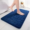 Cobblestone Texture Bathroom Mat for Shower and Sink Areas –